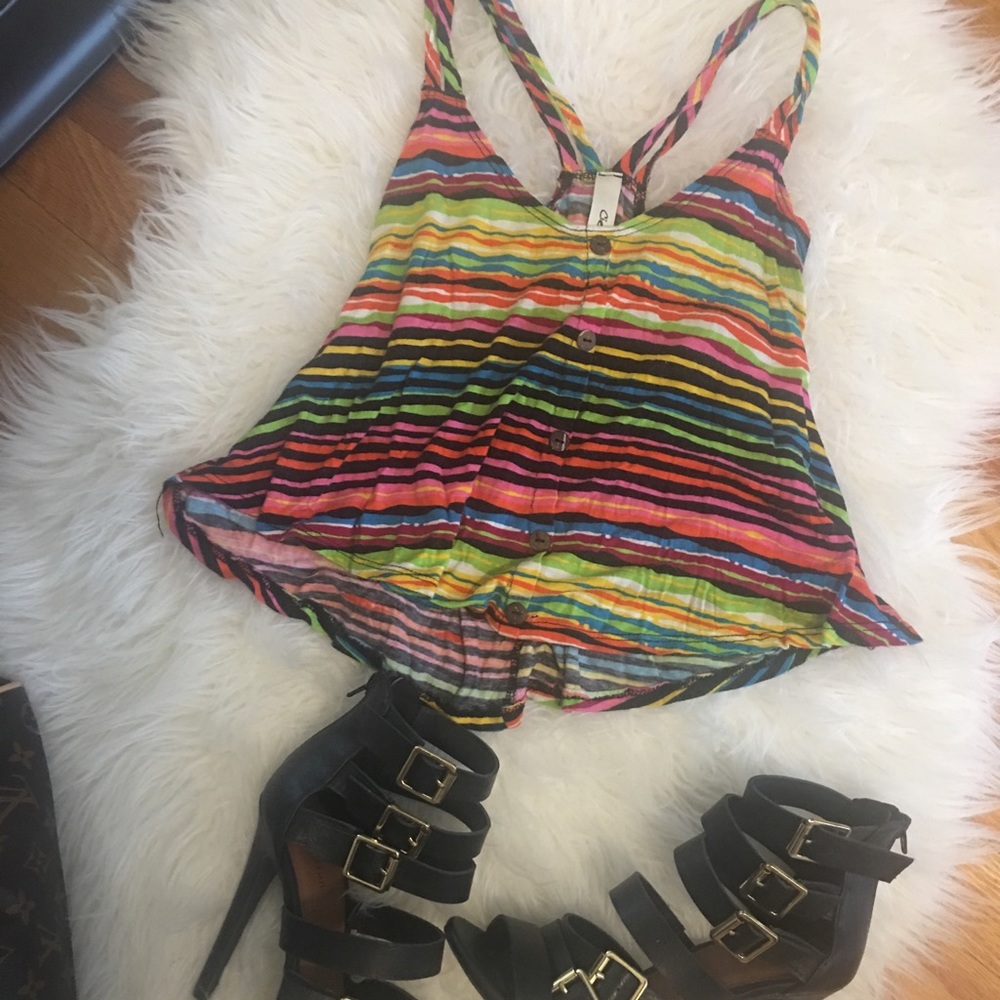 Multicolor crop top❤️